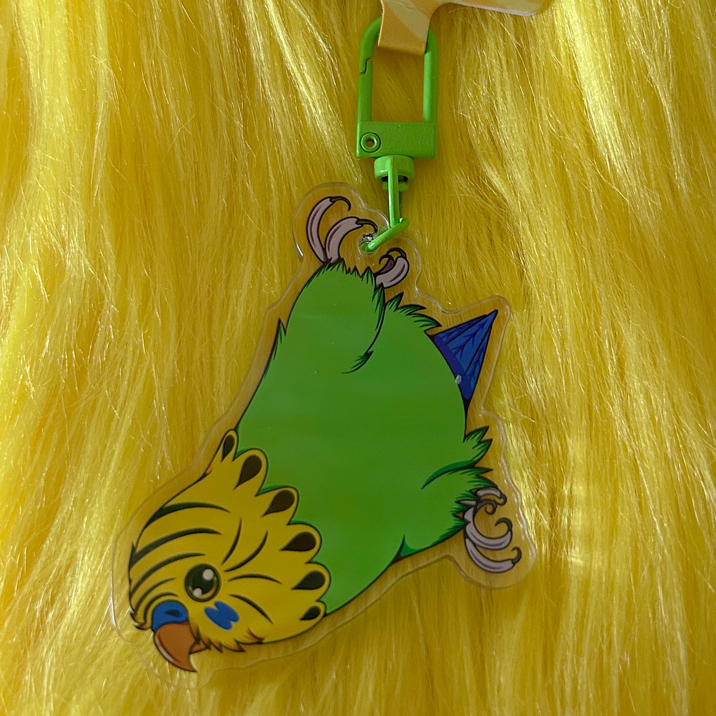 Budgie Acrylic Charms