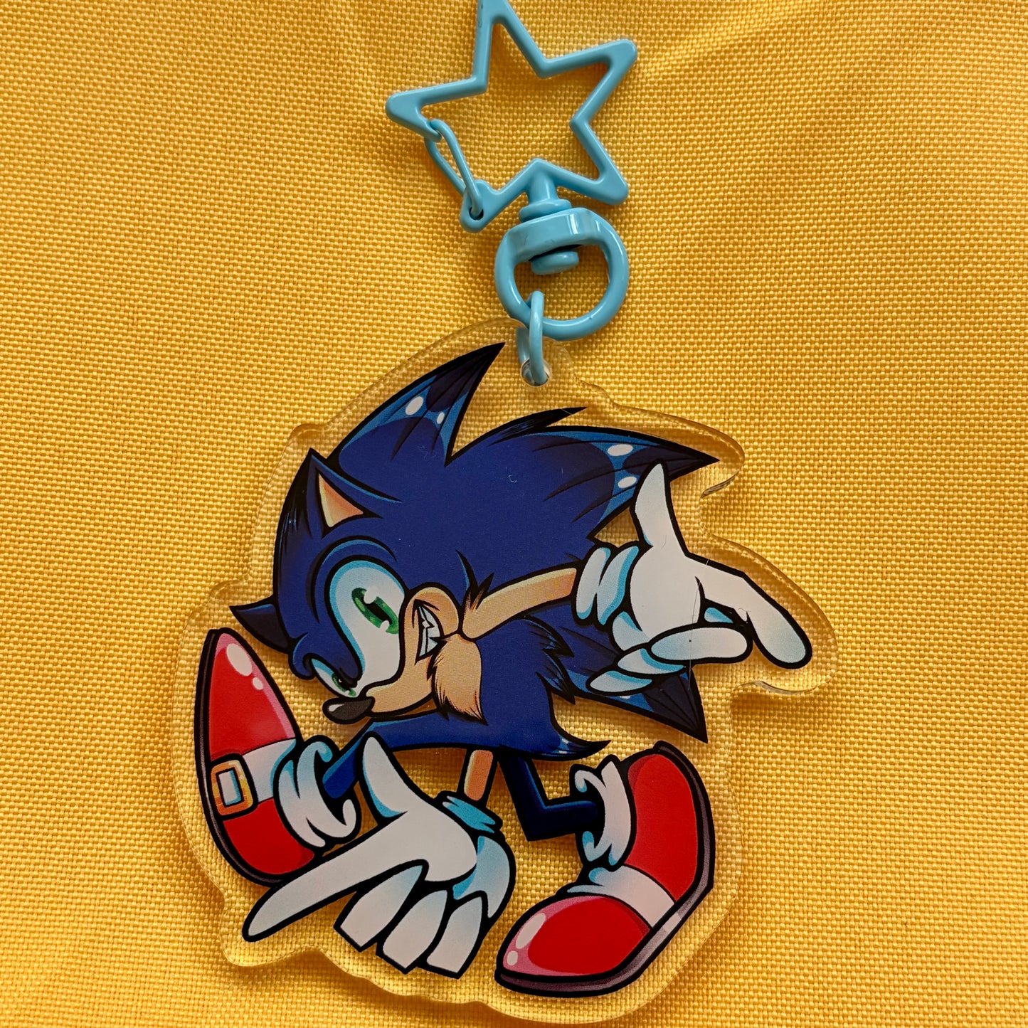Sonic Adventure Acrylic Charm